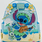 Loungefly Stitch and Scrump Beach Mini Backpack Disney Parks Bag Front Full View