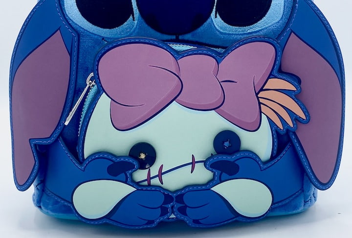 Loungefly Stitch and Scrump Buddy Mini Backpack SDCC Disney Bag Front Pocket