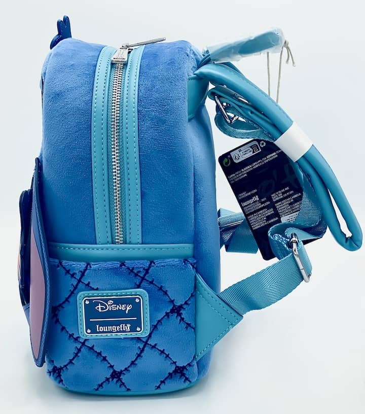 Loungefly Stitch and Scrump Buddy Mini Backpack SDCC Disney Bag Left Side