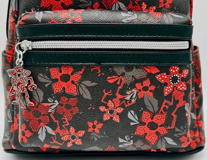 Loungefly Stranger Things Demogorgon Mini Backpack Netflix Bag Front Bottom