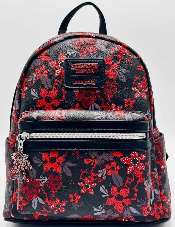 Loungefly Stranger Things Demogorgon Mini Backpack Netflix Bag Front Full View