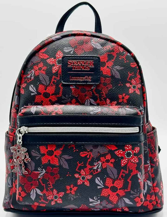 Loungefly Stranger Things Demogorgon Mini Backpack Netflix Bag Front Full View