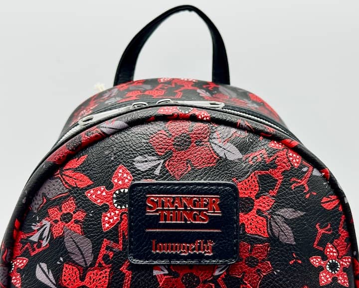 Loungefly Stranger Things Demogorgon Mini Backpack Netflix Bag Front Top