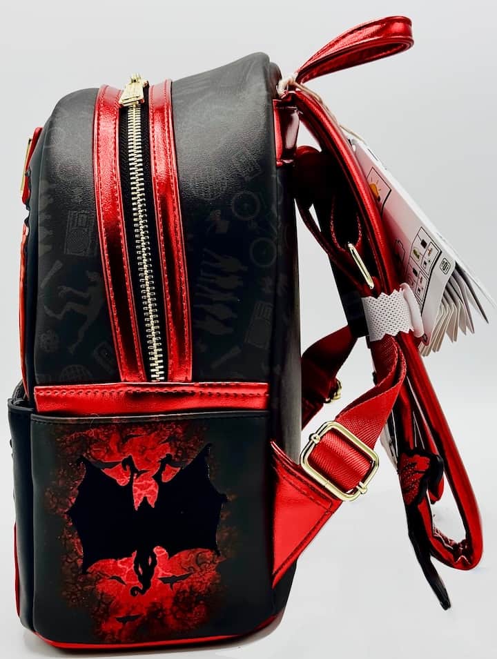 Loungefly Stranger Things Light Up Mini Backpack Season 5 Bag Left Side