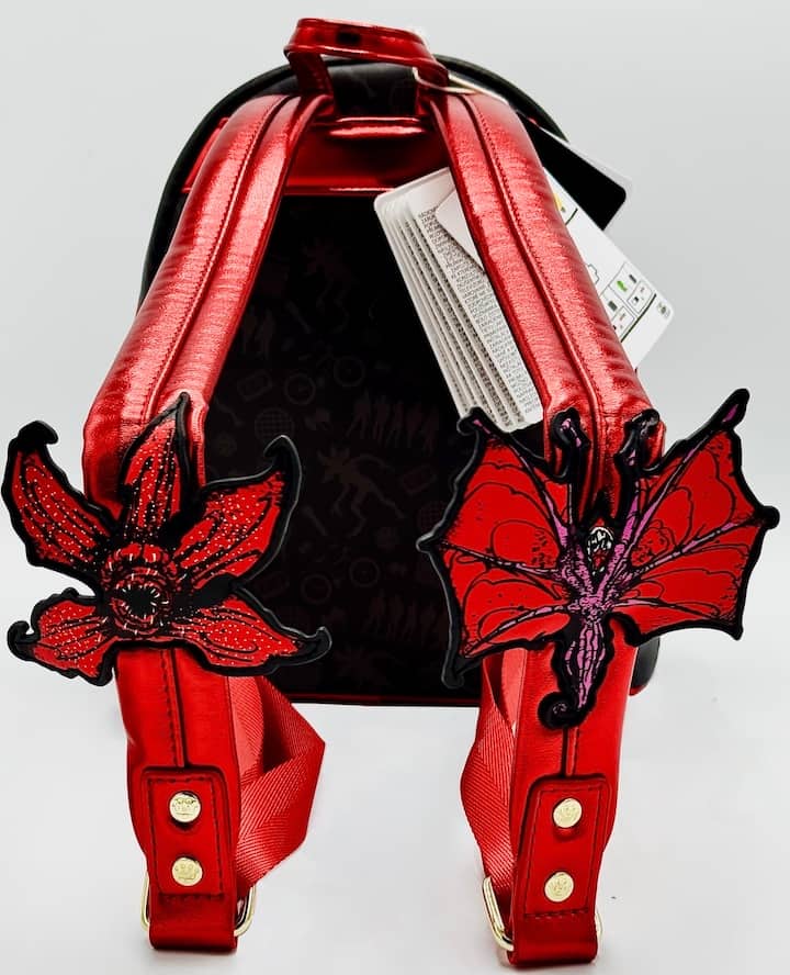 Loungefly Stranger Things Light Up Mini Backpack Season 5 Bag Straps Extended