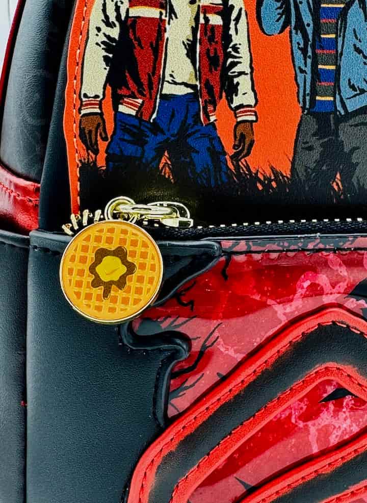 Loungefly Stranger Things Light Up Mini Backpack Season 5 Bag Waffle Keychain