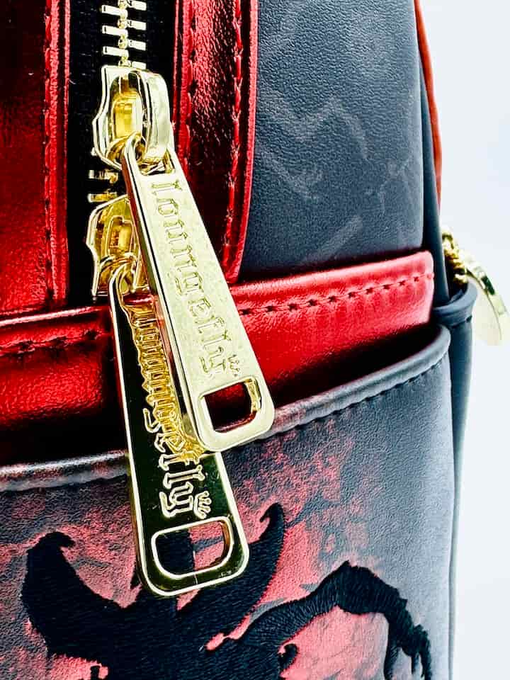 Loungefly Stranger Things Light Up Mini Backpack Season 5 Bag Zips