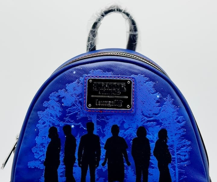 Loungefly Stranger Things Mini Backpack Upside Down Shadows Bag Front Top