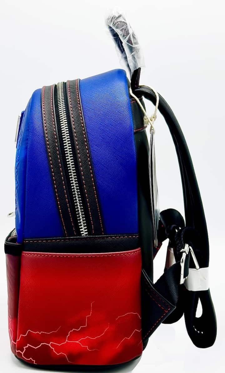 Loungefly Stranger Things Mini Backpack Upside Down Shadows Bag Left Side