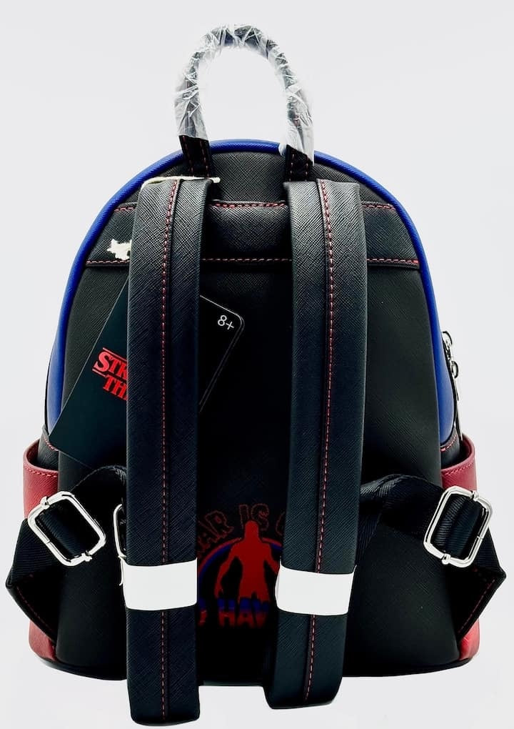 Loungefly Stranger Things Mini Backpack Upside Down Shadows Bag Straps