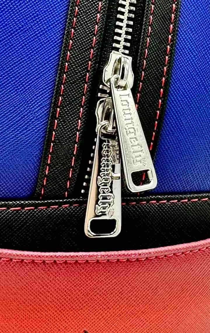 Loungefly Stranger Things Mini Backpack Upside Down Shadows Bag Zips