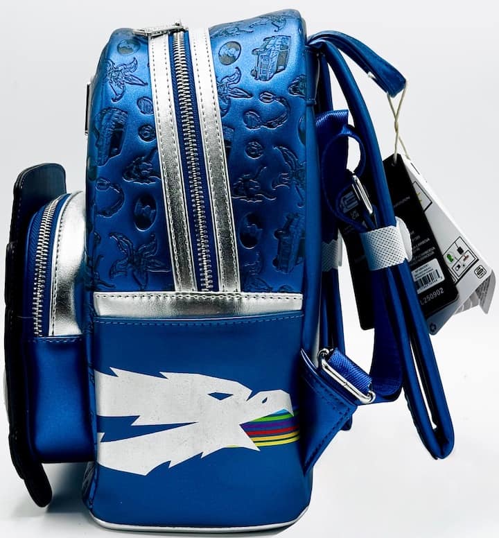 Loungefly Stranger Things WSQK Van Mini Backpack Light Up Bag Left Side