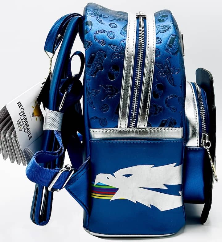 Loungefly Stranger Things WSQK Van Mini Backpack Light Up Bag Right Side