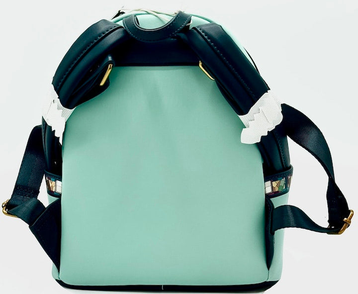 Loungefly Sword in the Stone Stained Glass Mini Backpack Back