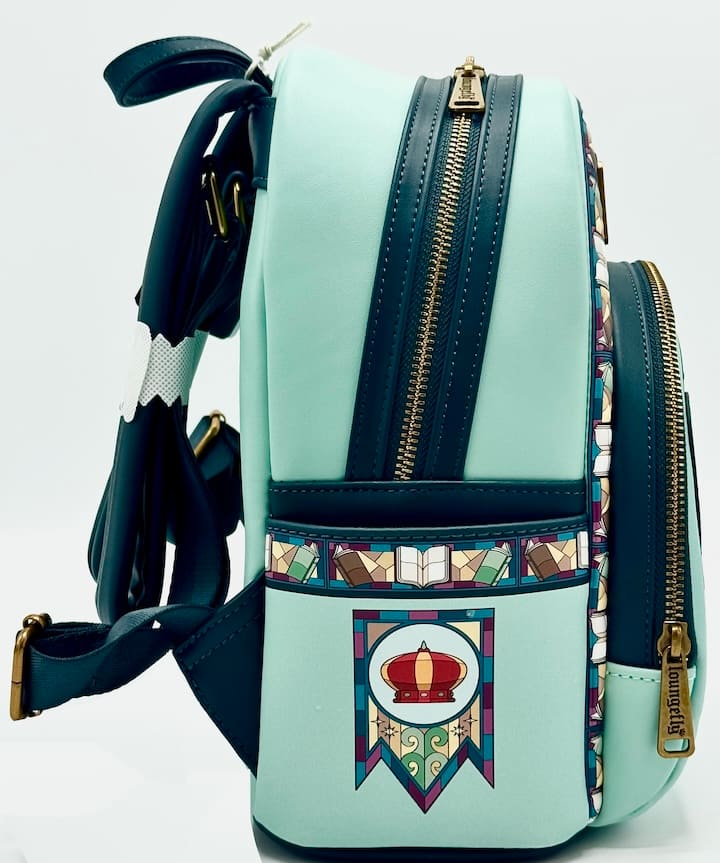 Loungefly Sword in the Stone Stained Glass Mini Backpack Right Side