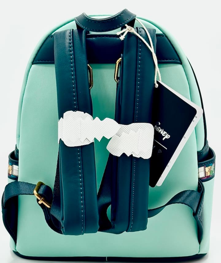 Loungefly Sword in the Stone Stained Glass Mini Backpack Straps