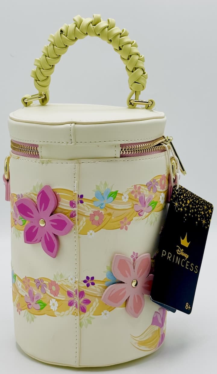 Loungefly Tangled Crossbody Disney Princess Rapunzel Hair Bag Back