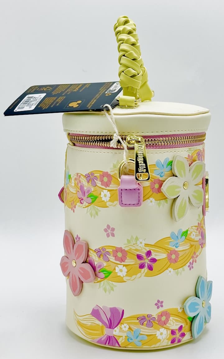 Loungefly Tangled Crossbody Disney Princess Rapunzel Hair Bag Right Side