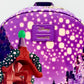 Loungefly Tangled Night Mini Backpack Disney Rapunzel Bag & Purse Set Handbag Front Top Logo