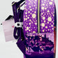 Loungefly Tangled Night Mini Backpack Disney Rapunzel Bag & Purse Set Handbag Right Side