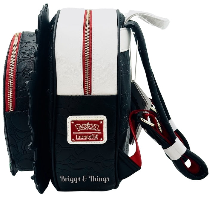 Loungefly Team Rocket Cameo Mini Backpack SDCC Pokemon Bag Left Side
