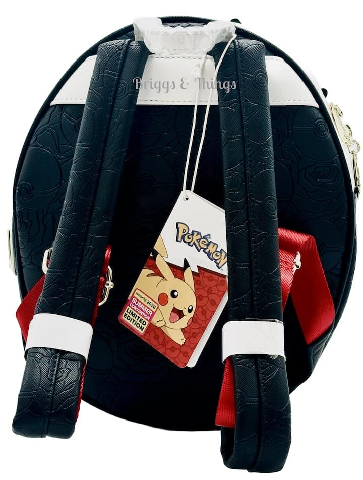 Loungefly Team Rocket Cameo Mini Backpack SDCC Pokemon Bag Straps