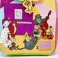 Loungefly The Aristocats Jazz Party Scene Mini Backpack Disney Bag Front Cat Artwork