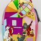 Loungefly The Aristocats Jazz Party Scene Mini Backpack Disney Bag Front Full View Chandelier Left