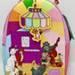 Loungefly The Aristocats Jazz Party Scene Mini Backpack Disney Bag Front Full View Chandelier Straight