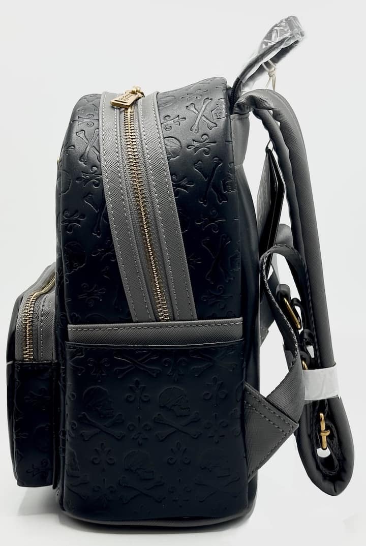 Loungefly The Black Pearl Mini Backpack Pirates of the Caribbean Bag Left Side