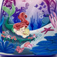Loungefly The Little Mermaid Mini Backpack Ariel Under the Sea Bag Front Artwork