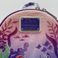 Loungefly The Little Mermaid Mini Backpack Ariel Under the Sea Bag Front Enamel Logo