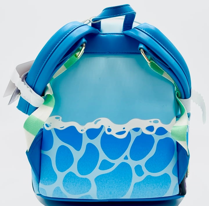 Loungefly The Little Mermaid Mini Backpack Disney Ariel Flounder Bag Back