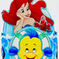 Loungefly The Little Mermaid Mini Backpack Disney Ariel Flounder Bag Front Full View