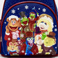 Loungefly The Muppet Christmas Carol Mini Backpack Disney Store Bag Front Pocket