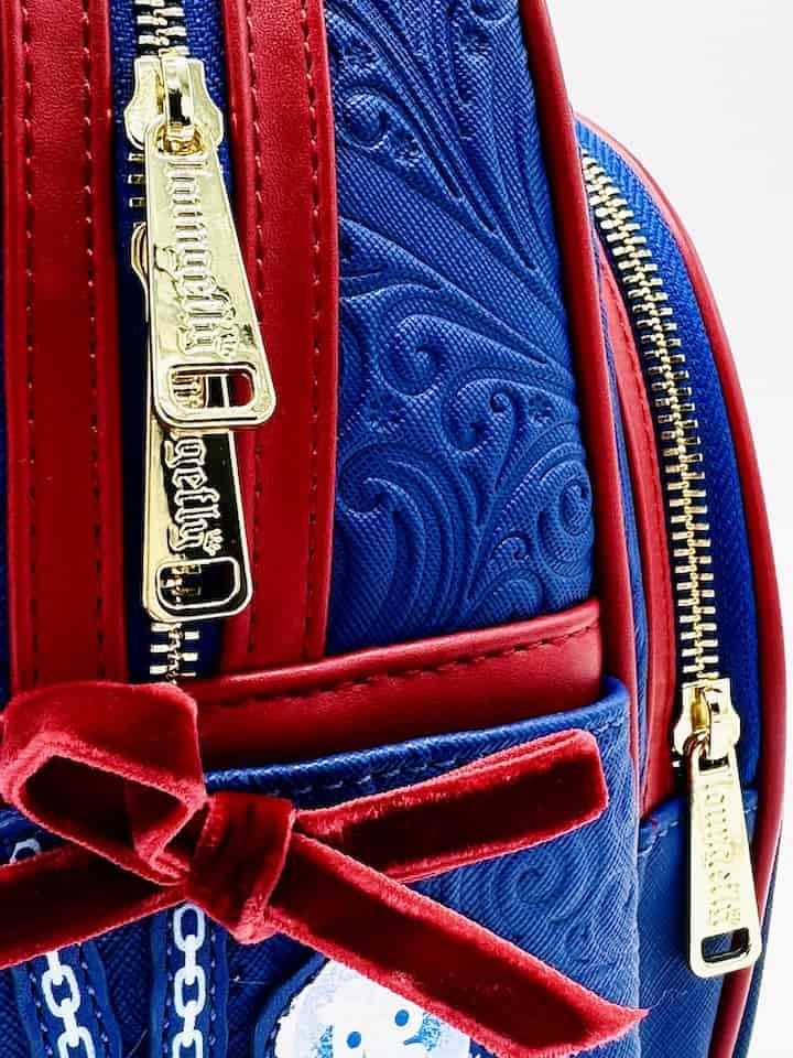 Loungefly The Muppet Christmas Carol Mini Backpack Disney Store Bag Zips