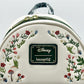 Loungefly Tinkerbell Floral Mini Backpack Disney Peter Pan Bag Front Logo