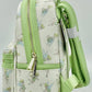 Loungefly Tinkerbell Green AOP Mini Backpack Disney Peter Pan Bag Left Side
