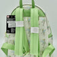 Loungefly Tinkerbell Green AOP Mini Backpack Disney Peter Pan Bag Straps