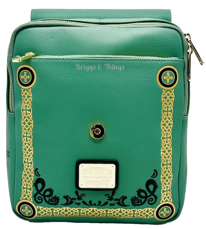 Loungefly Toothless & Light Fury Mini Backpack How To Train Your Dragon Bag Inside