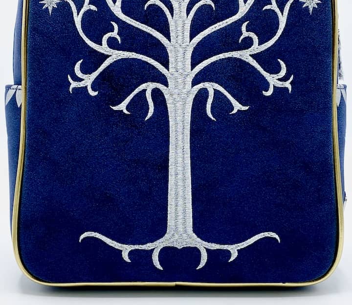 Loungefly Tree of Gondor Mini Backpack Lord of the Rings Aragorn Bag Front Bottom