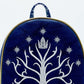 Loungefly Tree of Gondor Mini Backpack Lord of the Rings Aragorn Bag Front Top