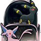 Loungefly Umbreon & Espeon Ombre Mini Backpack Pokemon Bag Front Full View