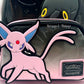 Loungefly Umbreon & Espeon Ombre Mini Backpack Pokemon Bag Front Pocket
