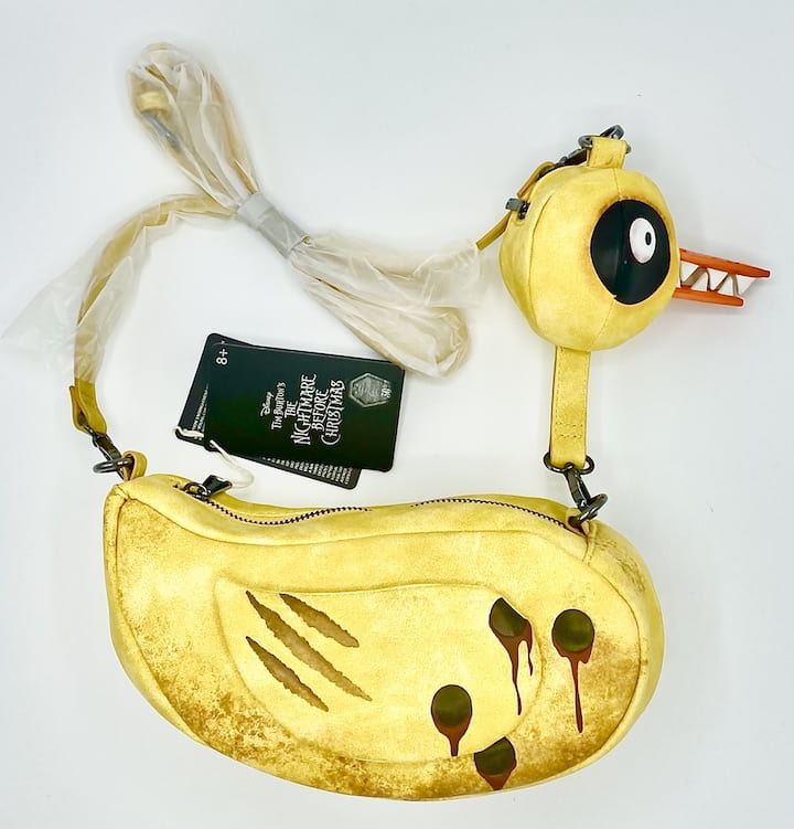 Loungefly Undead Duck Toy Crossbody Bag Nightmare Before Christmas Full View