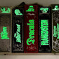 Loungefly Universal Monsters Books Collection Glow Crossbody Bag Glow In The Dark Effect Front