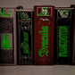 Loungefly Universal Monsters Books Collection Wallet Glow Purse Front Full View Glow In The Dark Effect