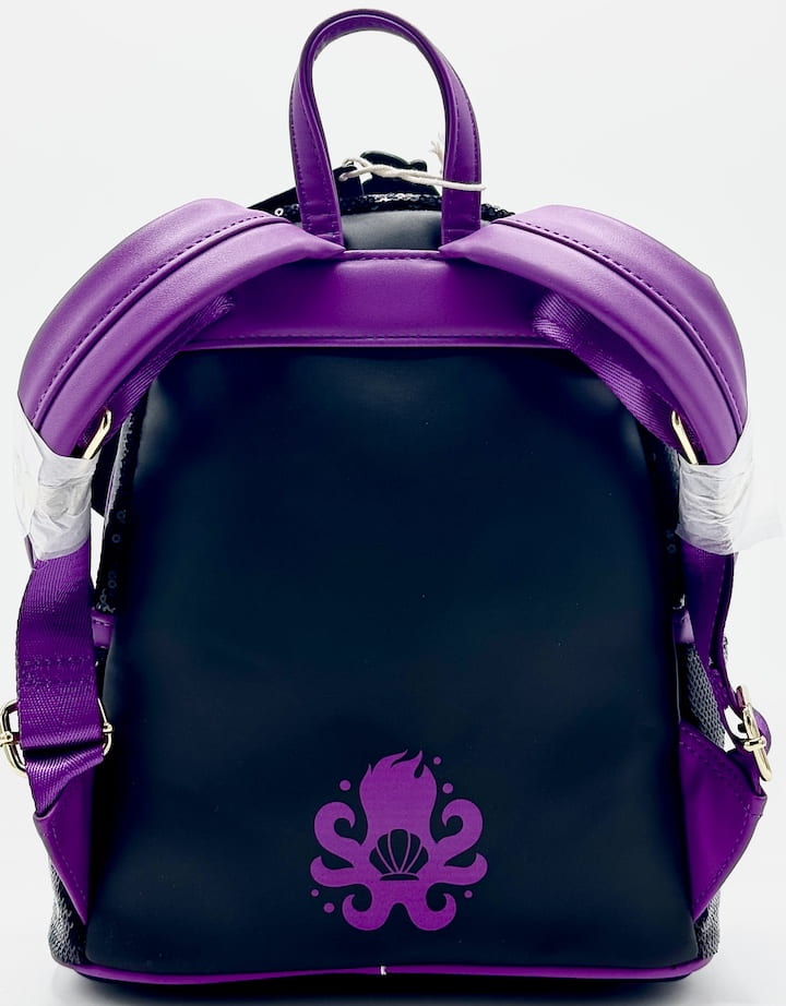Loungefly Ursula Sequin Mini Backpack Disney Little Mermaid Bag Back