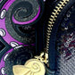 Loungefly Ursula Sequin Mini Backpack Disney Little Mermaid Bag Shell Keyring