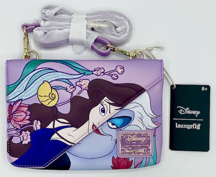 Loungefly Ursula Vanessa Crossbody Bag Disney The Little Mermaid Front